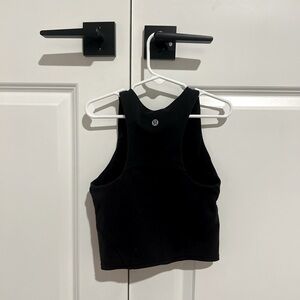 Black Lululemon align tank! Size 0 only worn once no flaws/stains!
